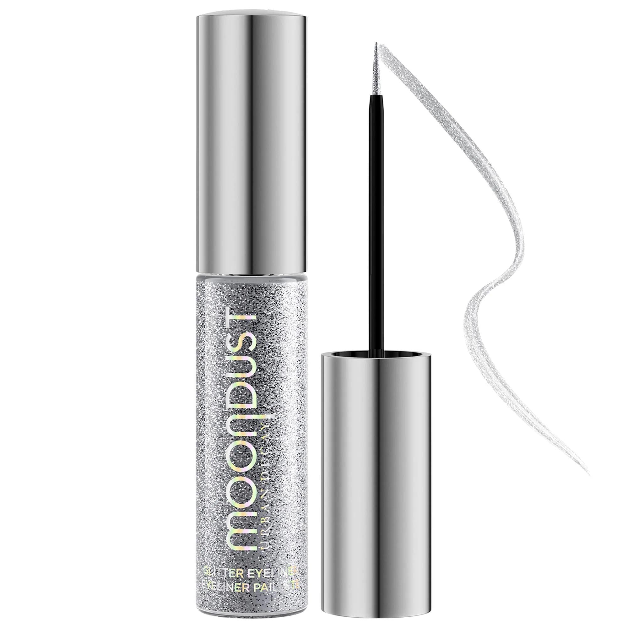Moondust Liquid Glitter Eyeliner: Vegan, Cruelty-Free Shimmer Eyeliner for High-Impact Sparkle, Long-Lasting, Fallout-Free Glam