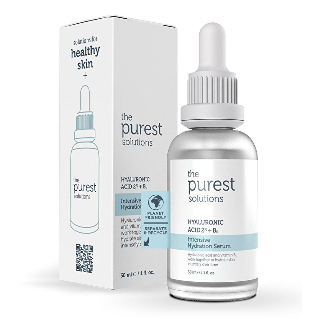The Purest Solutions Hyaluronic Acid Serum - Anti-Aging Moisturizer for Dry Skin Hydration