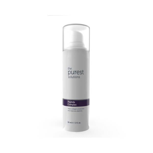 The Purest Solutions Peptide Complex Serum 30ml - Anti-Aging Skincare with Acetyl Hexapeptide-8 & Sodium Hyaluronate