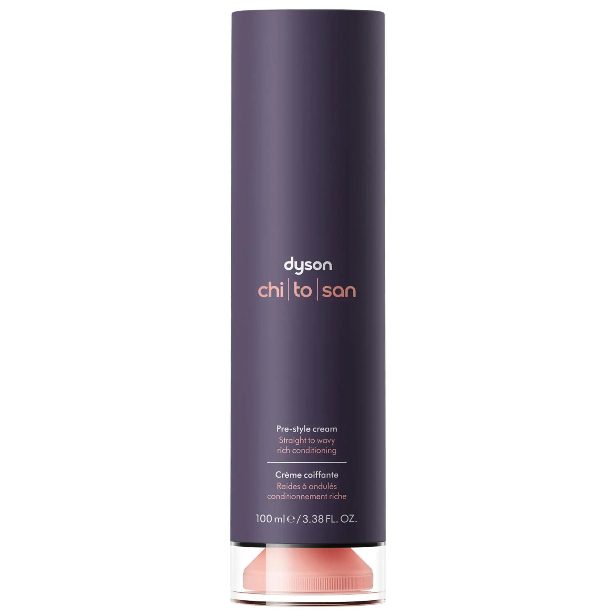 Dyson Chitosan Pre-Styling Hair Cream - Flexible Hold, Long-Lasting Style for All Hair Types