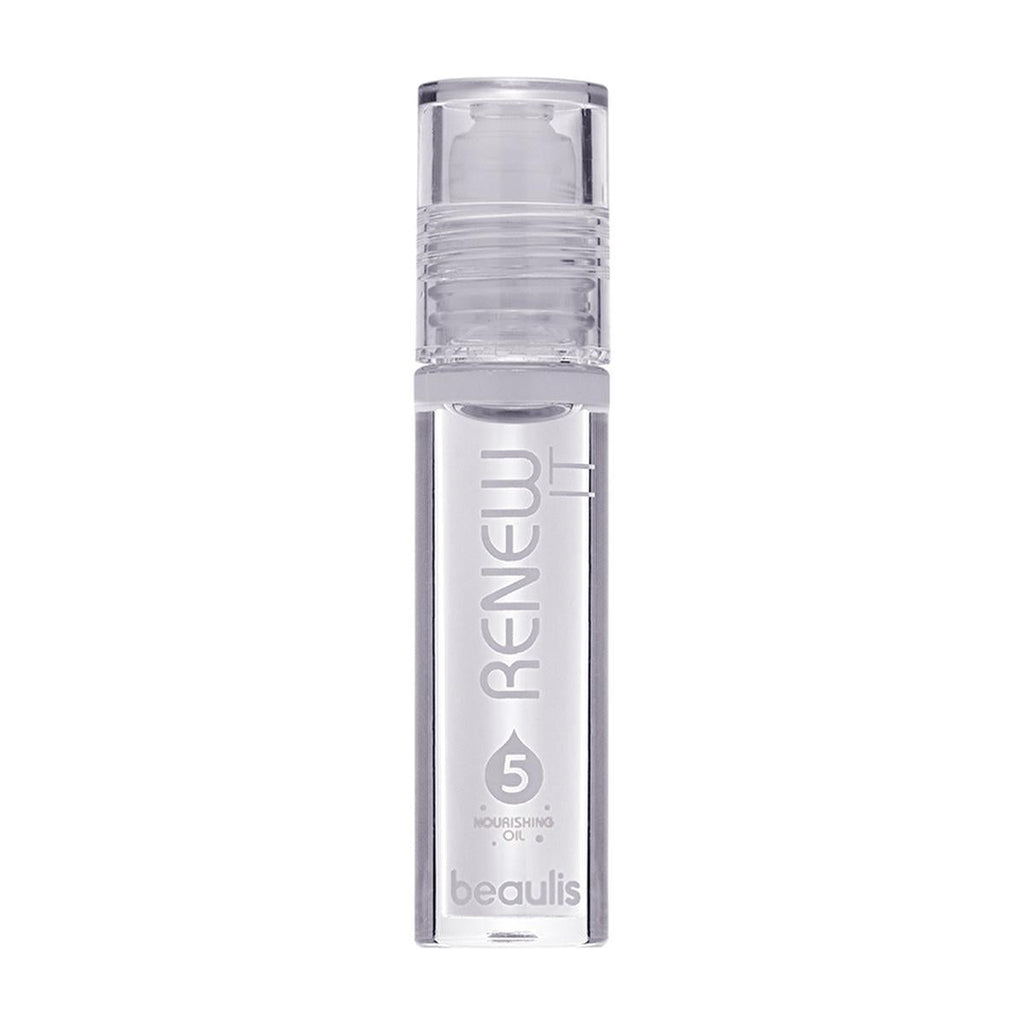 Beaulis Nourishing Lip Oil - Moisturizing Lip Care with Coconut, 4 Shades