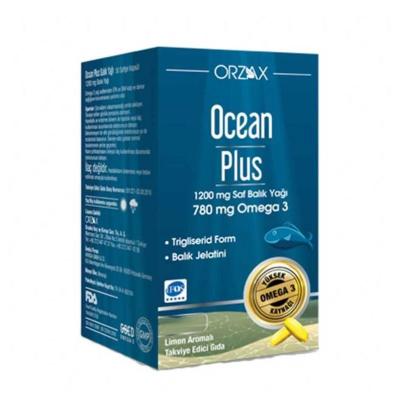 Ocean Plus Omega-3 Fish Oil Capsules - High-Dose EPA & DHA