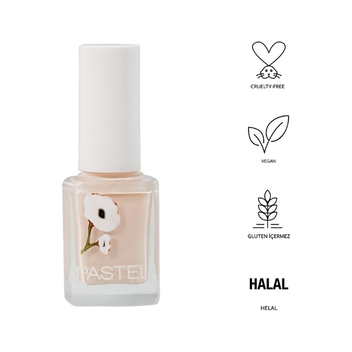 Pastel 408 Nail Polish - Long-Lasting with High Shine Finish