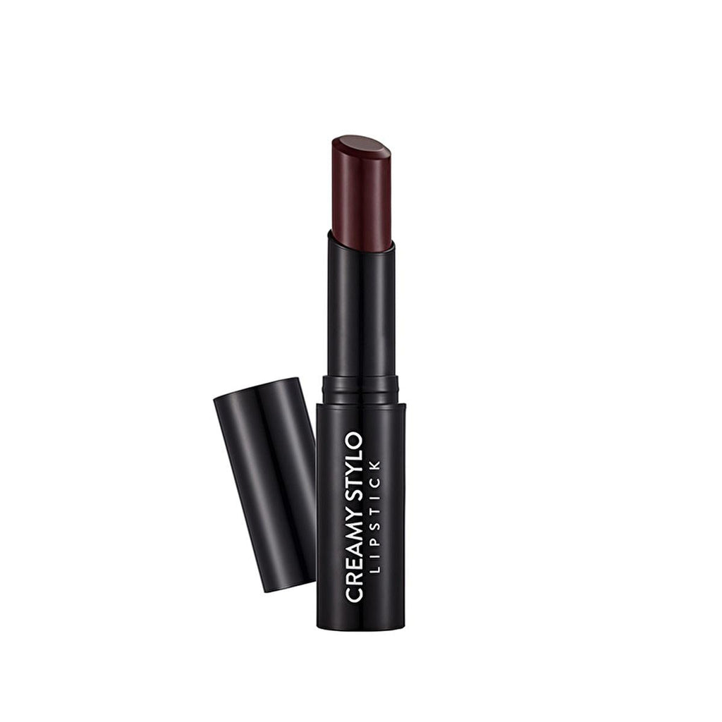 Flormar Creamy Stylo Lipstick - Moisturizing, Semi-Glossy Finish, Bordeaux Color