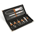 Solingen Professional Manicure Set - Complete Nail Grooming Kit with Leather Case, Cuticle & Nail Scissors - For Home Pedicure & Personal Care