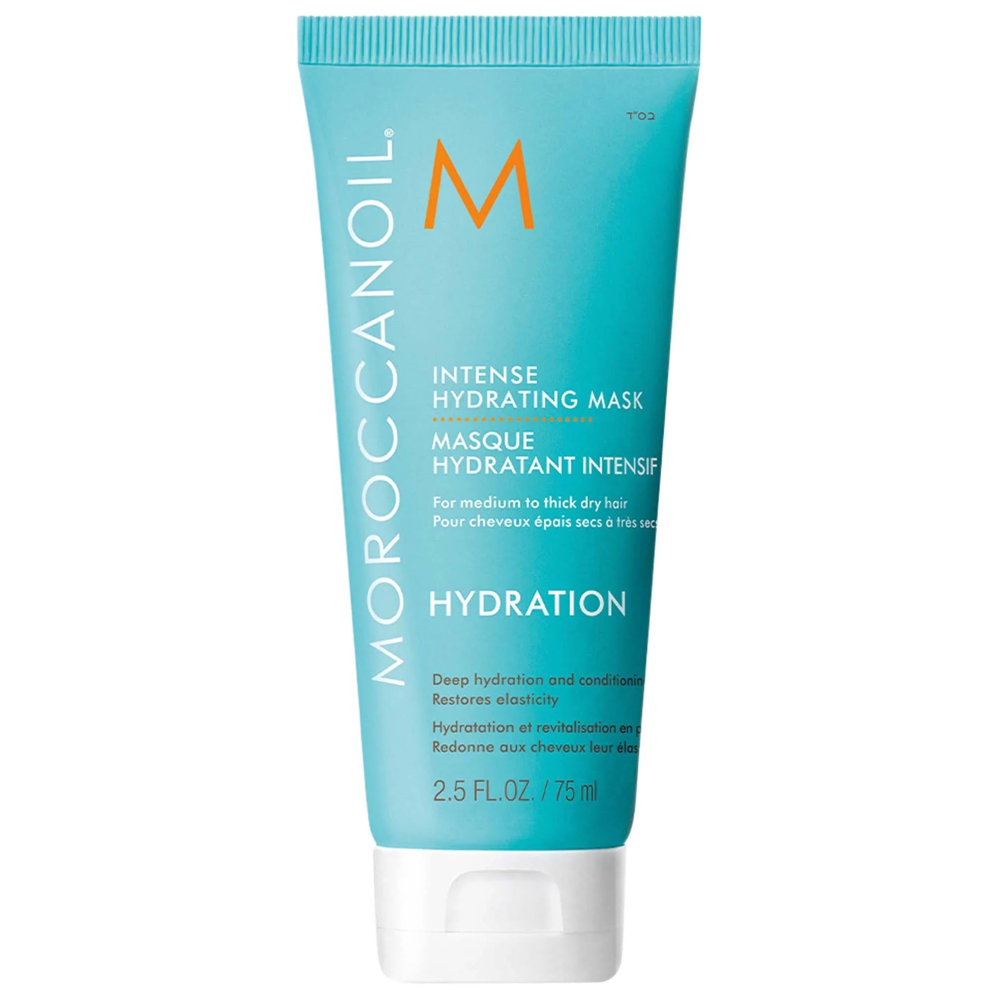 Moroccanoil Intense Hydrating Hair Mask - Argan Oil Deep Conditioner for Dry, Thick Hair - Sulfate & Paraben Free - Restore Shine & Manageability