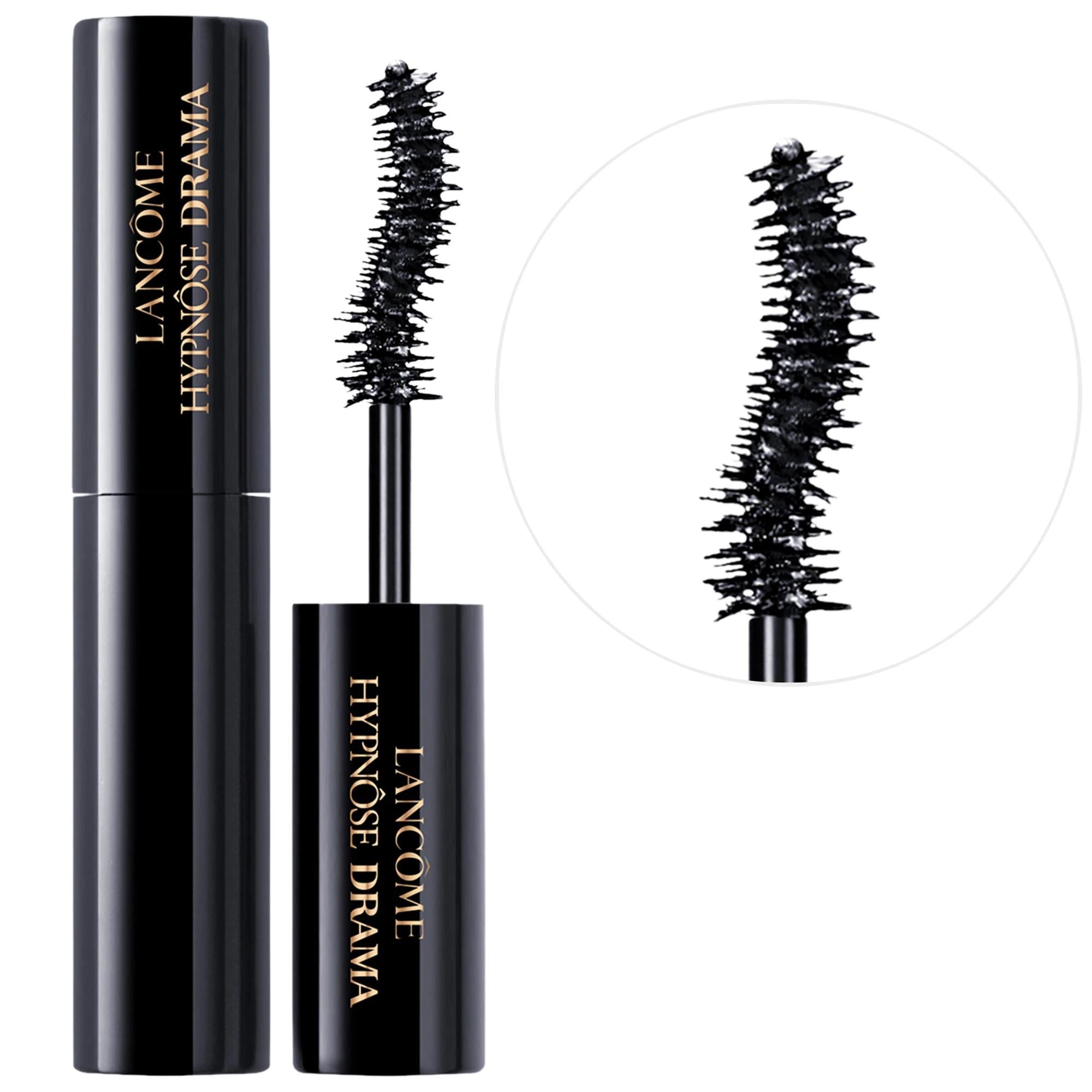 Lanc™me Mini HYPNïSE DRAMA Mascara: Extreme Volume, 24H Wear - Intense Black, Paraben-Free, Ideal for Sensitive Eyes & Contact Lens Wearers