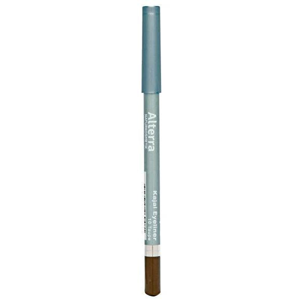Alterra Vegan Eyeliner - Sütlü Kahve (No:10) - Ophthalmologically Tested for Precise Eye Makeup
