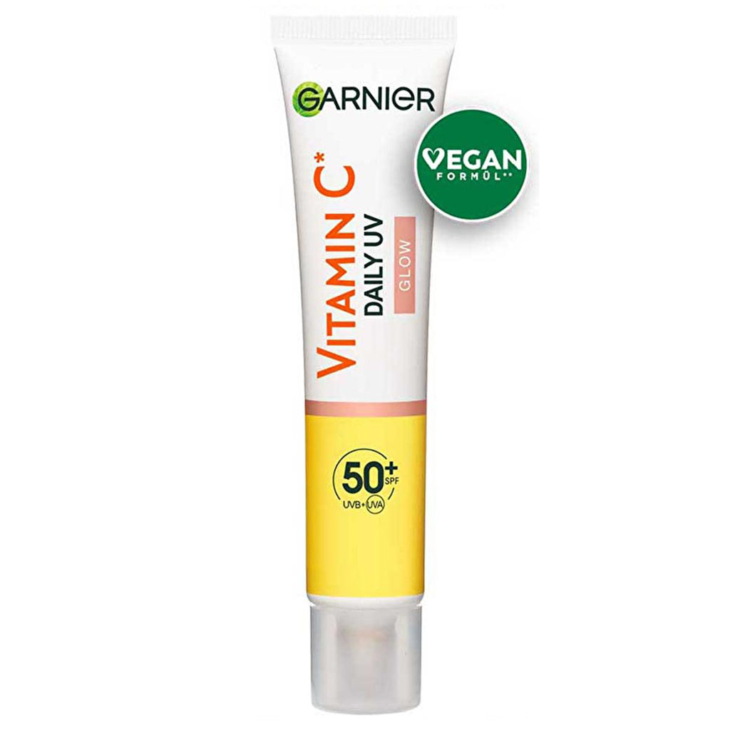 Garnier Daily Face Moisturizer with SPF50+ - Brightening Vitamin C Face Cream for Sensitive Skin