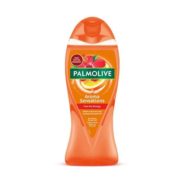 Palmolive Aroma Sensations Feel The Energy Shower Gel - Natural Amber Flower & Orange Essential Oil, 16.91 fl oz