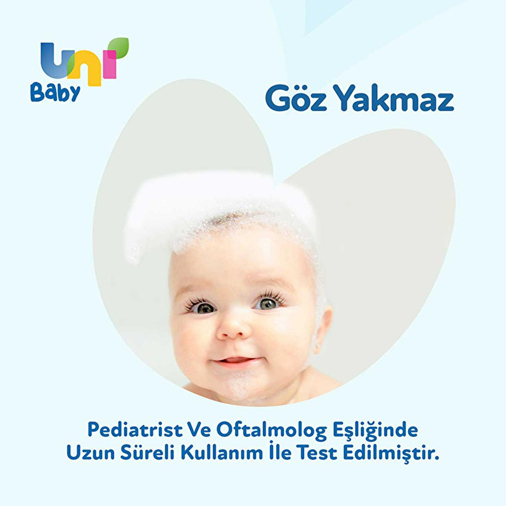 Uni Baby Shampoo 500ml - Natural, Hypoallergenic, Moisturizing Baby Care