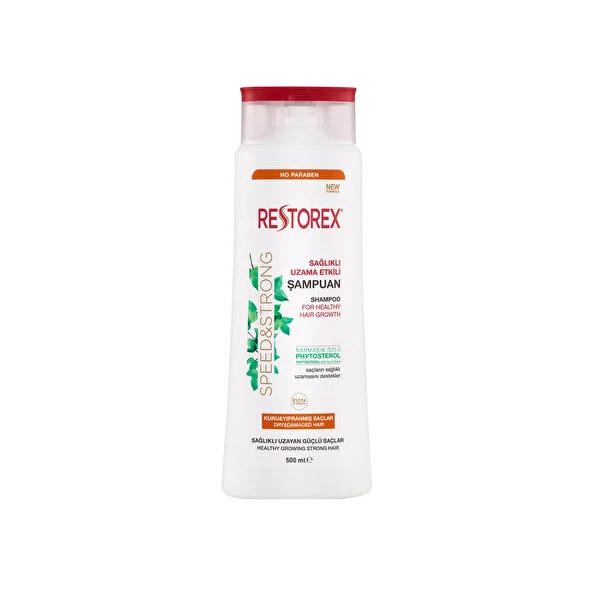 Restorex Hair Shampoo for Dry Damaged Hair - Nourishing, Paraben-Free, Promotes Healthy Growth