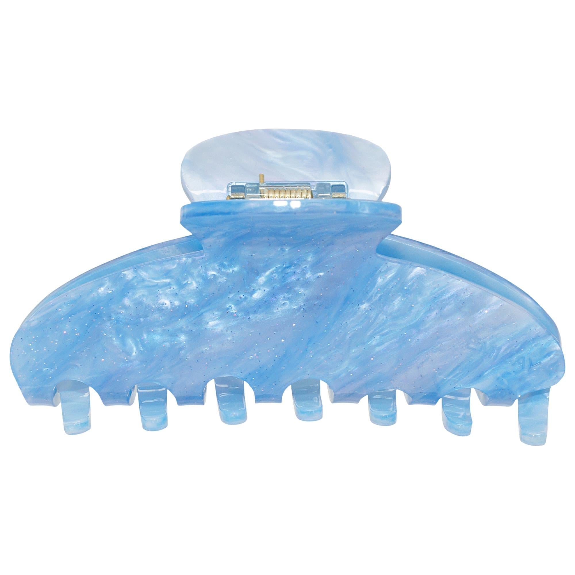 Emi Jay Big Effing Clip Hair Claw in Blue Sugar - Biodegradable, Comfortable Hair Accessory for All Hair Types