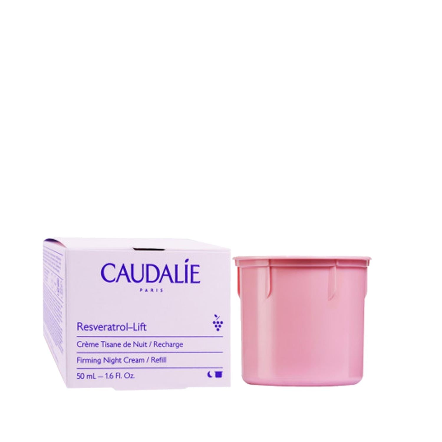 Caudalie Resveratrol-Lift Firming Night Cream - Anti-Aging Skincare for Firmer Skin, 1.69 fl oz
