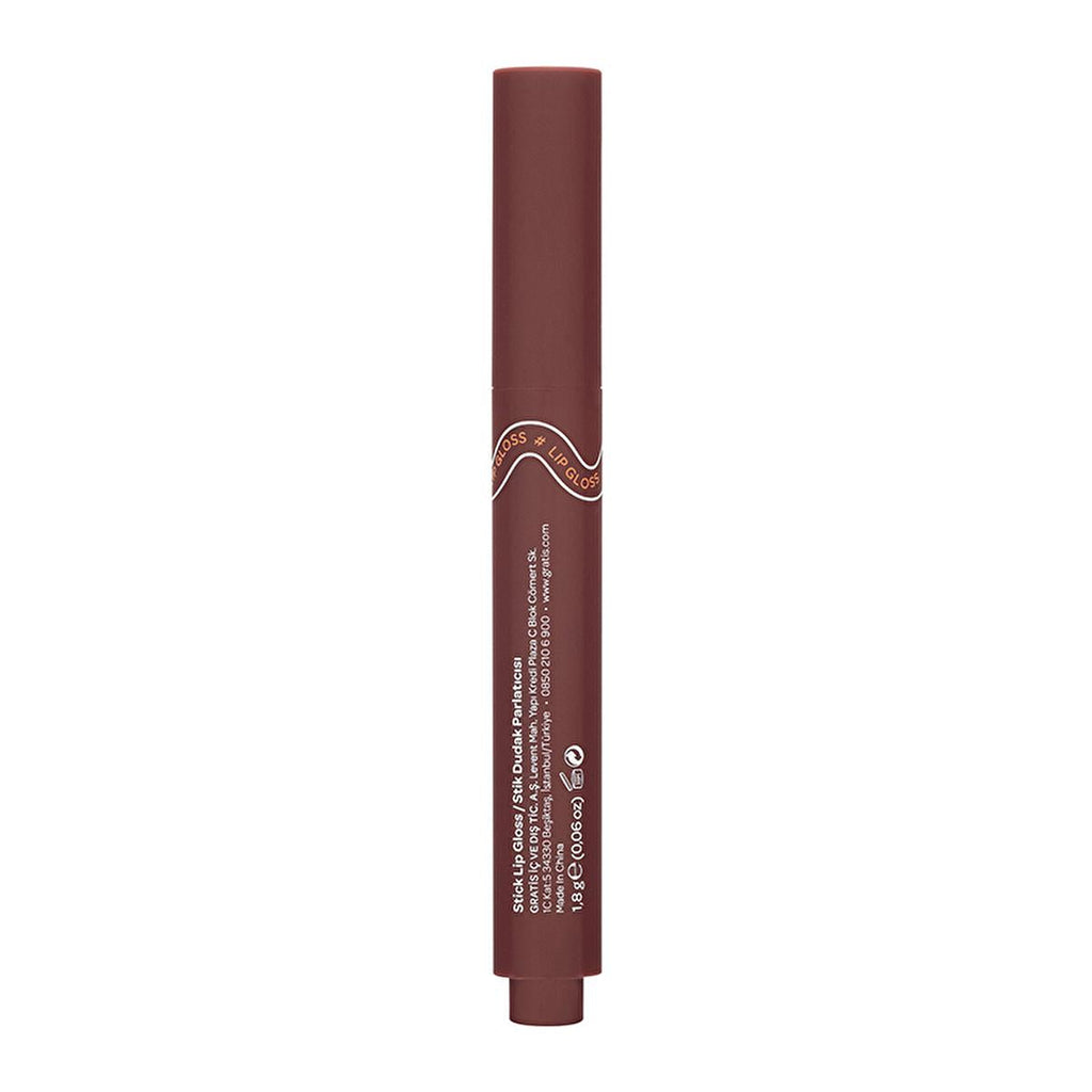 Beaulis Fun Gloss Tick Stick: Berry Shine Lip Gloss for Effortless Shine & Smooth Lips - Easy Application, Natural Radiant Look