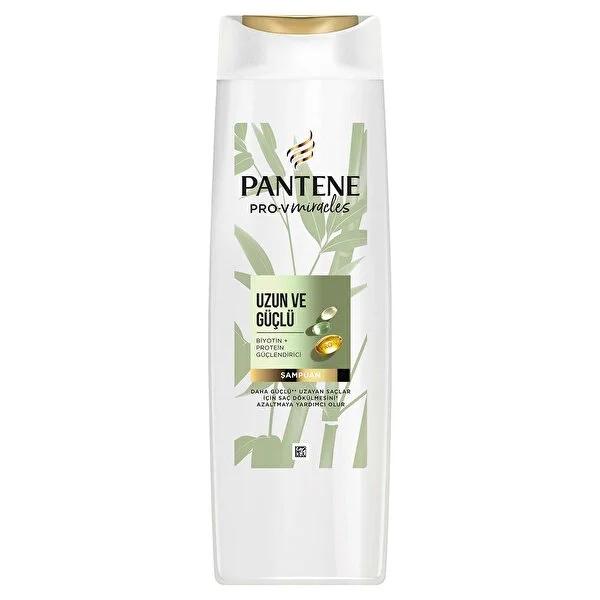 Pantene Pro-V Miracles Shampoo Bamboo and Biotin - Nourishing Hair Care for Dry & Damaged Hair