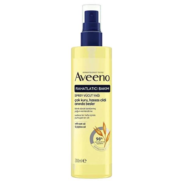 Aveeno Moisturizing Body Oil for Sensitive Skin - Intensely Hydrates & Softens Dry Skin, 6.76 fl oz