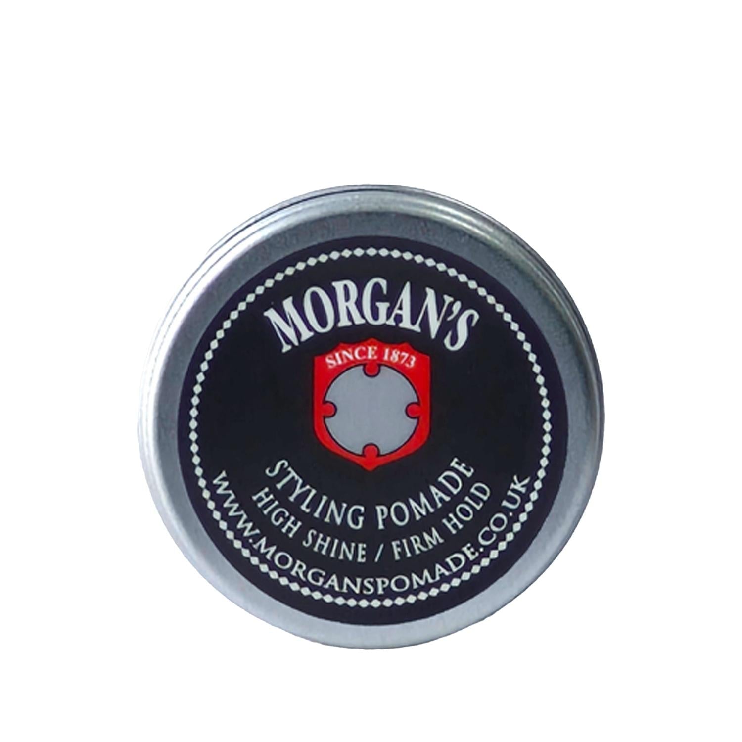 Morgan's Pomade Black Label Hair Styling Pomade for Men - 15ml Portable Styling Solution