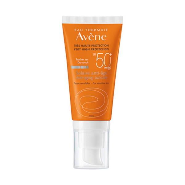 Avene Anti-Aging SPF50+ Sunscreen Cream for Sensitive Skin - Moisturizing & Soothing