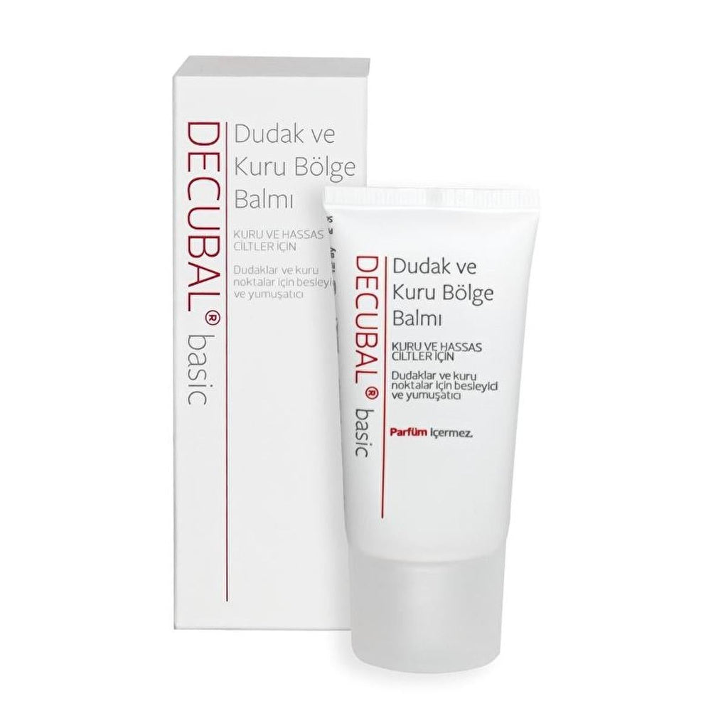 Decubal Lip and Dry Skin Balm - Moisturizing, Lanolin, Vitamin E - 1.01 fl oz