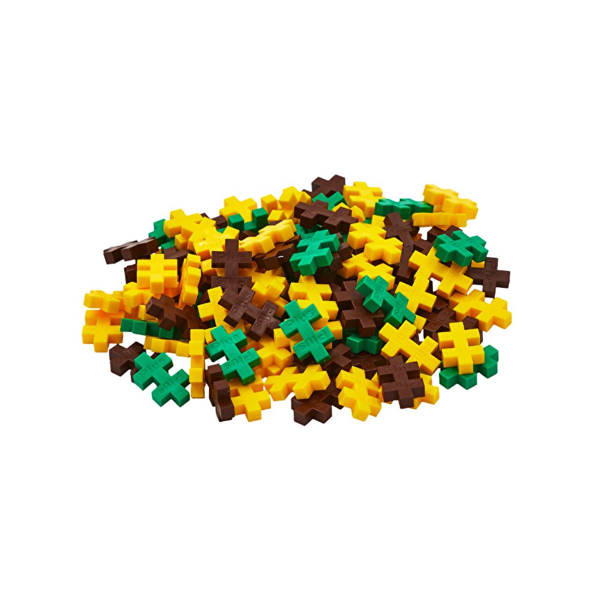 Plus Plus Construction Toy, Educational Building Set for Kids - 100 Pieces in Reusable Tube, Made in Denmark