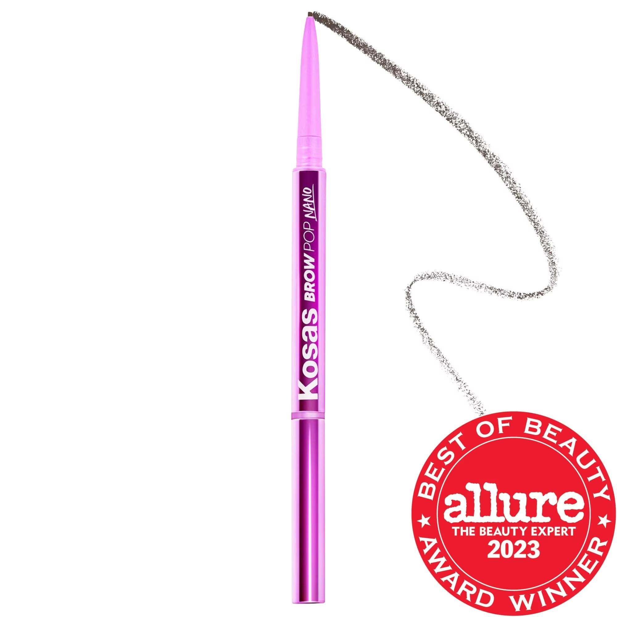 Brow Pop Nano Ultra-Fine Detailing Eyebrow Pencil - Vegan, Gluten-Free, Cruelty-Free, Hypoallergenic