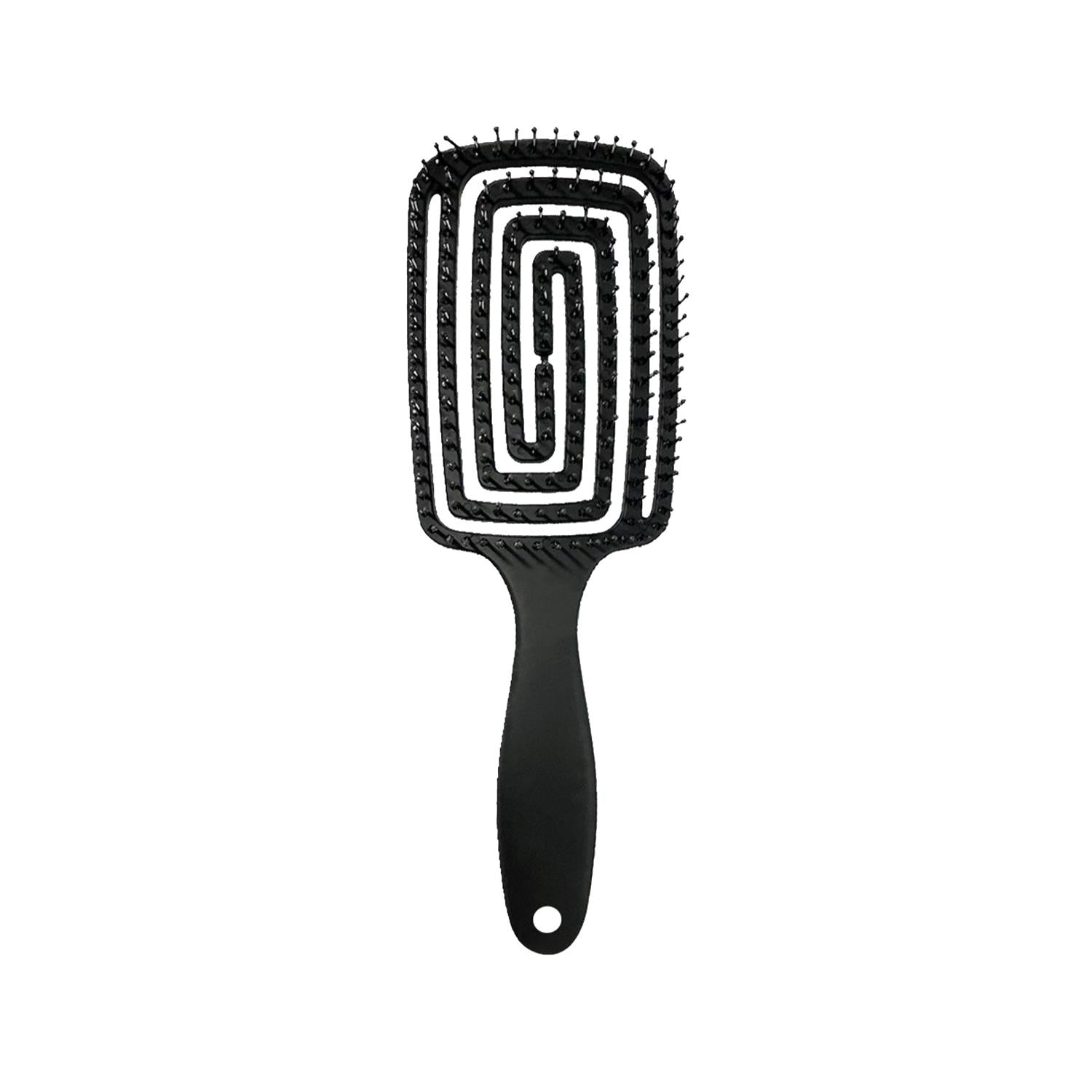 Claris Hair Straightening Brush C-20421 - Kare & Oval Shapes for Effortless Styling