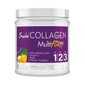 Suda Collagen Supplement Powder - Hydrolyzed Collagen with Vitamins A & C, Pineapple Flavor, 360g