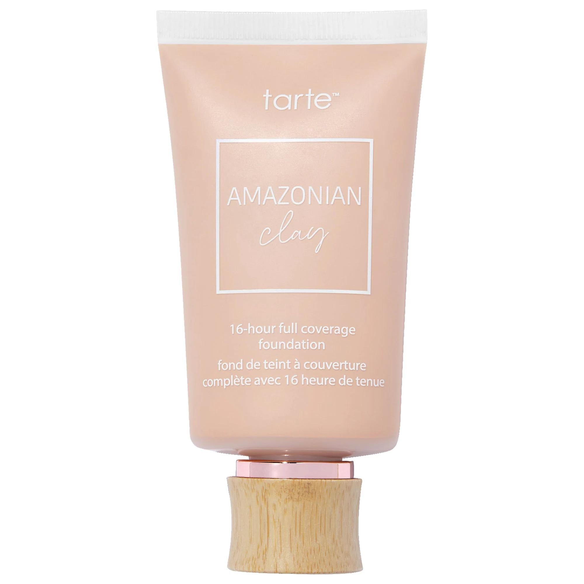 Amazonian Clay 16-Hour Full Coverage Foundation - Long Lasting, Oil-Free, Matte Finish Makeup for All Skin Tones