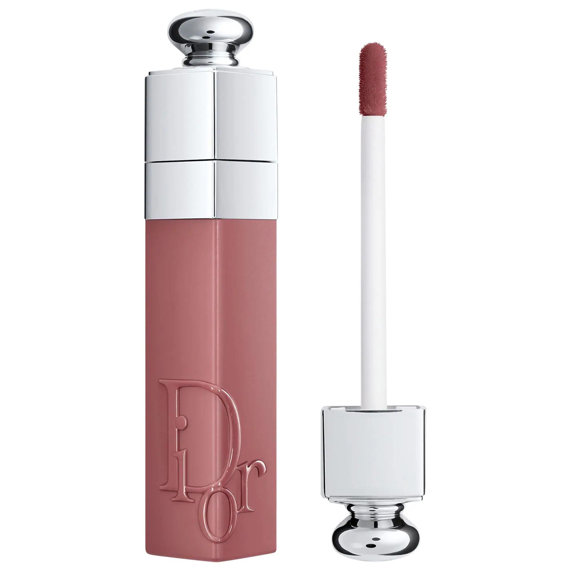 Dior Addict Lip Tint: 24H Hydration & Transfer-Proof Color - Natural Cherry Oil Lip Stain for Long-Lasting, Semi-Matte Finish