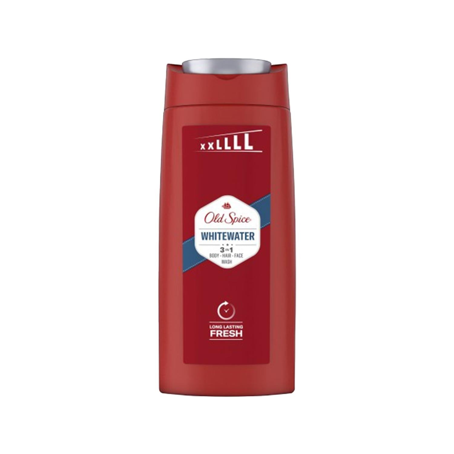 Old Spice Whitewater 2-in-1 Shower Gel and Shampoo - 22.83 fl oz - Convenient Men's Personal Care