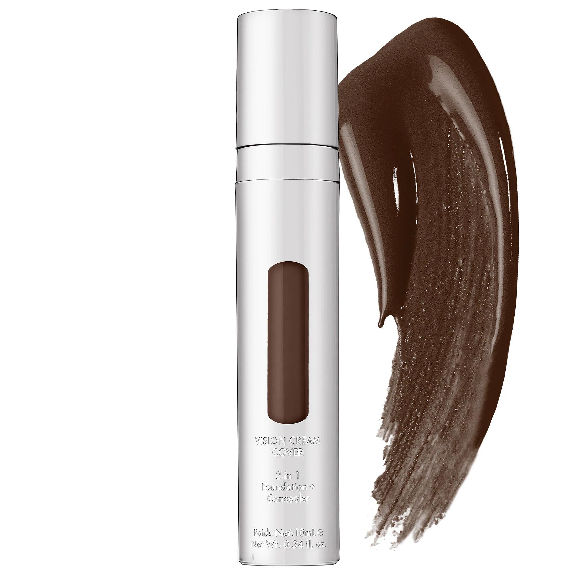 Vision Cream Cover Adjustable Foundation & Concealer - Vegan, Cruelty-Free Makeup with Natural Finish