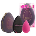 Beautyblender Midnight Blend & Blur Set: Flawless Makeup Application with Original Sponge, Power Pocket Puff & Travel Case | Vegan & Cruelty-Free