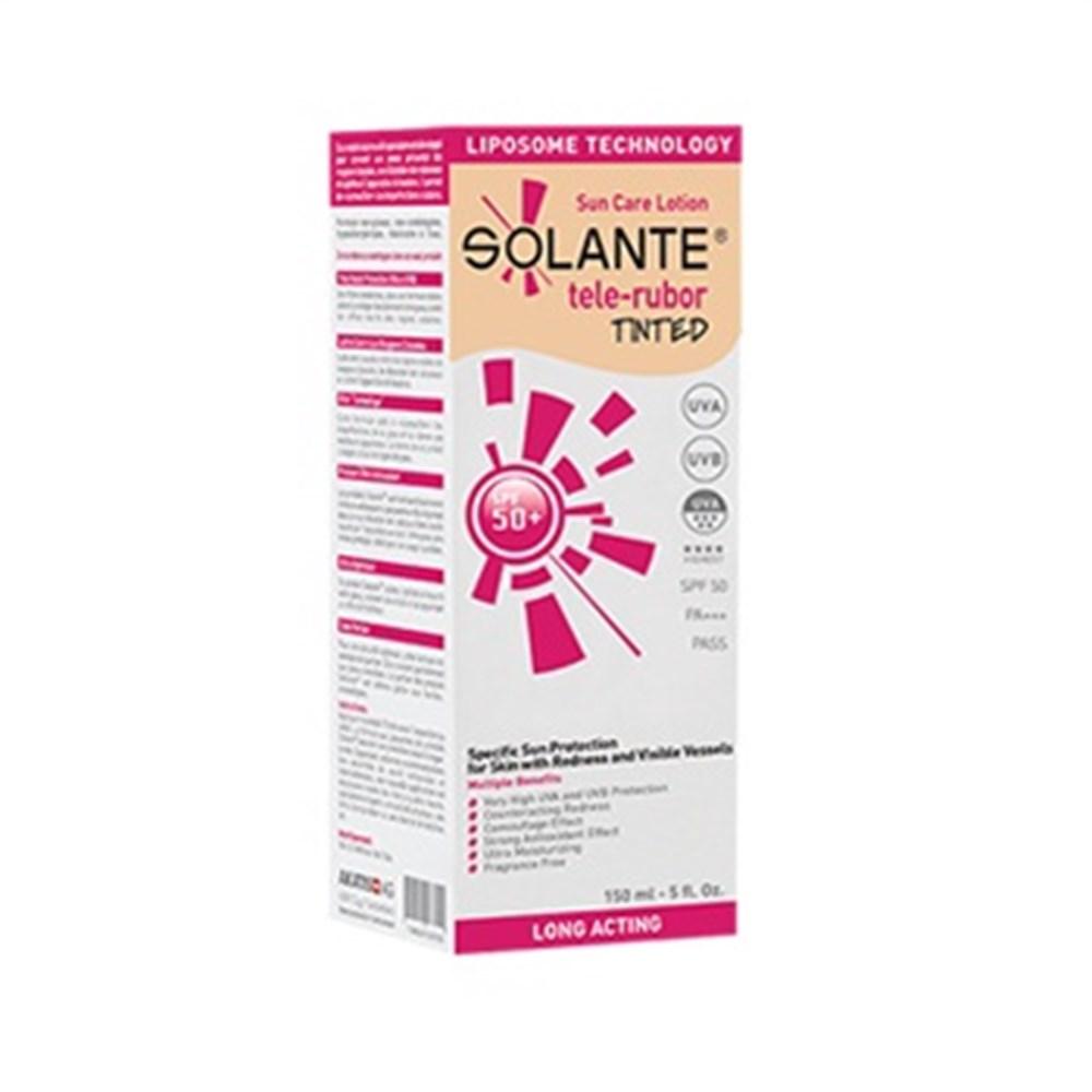 Solante Tele-Rubor Tinted Sun Care Lotion Spf 50+ 150ml