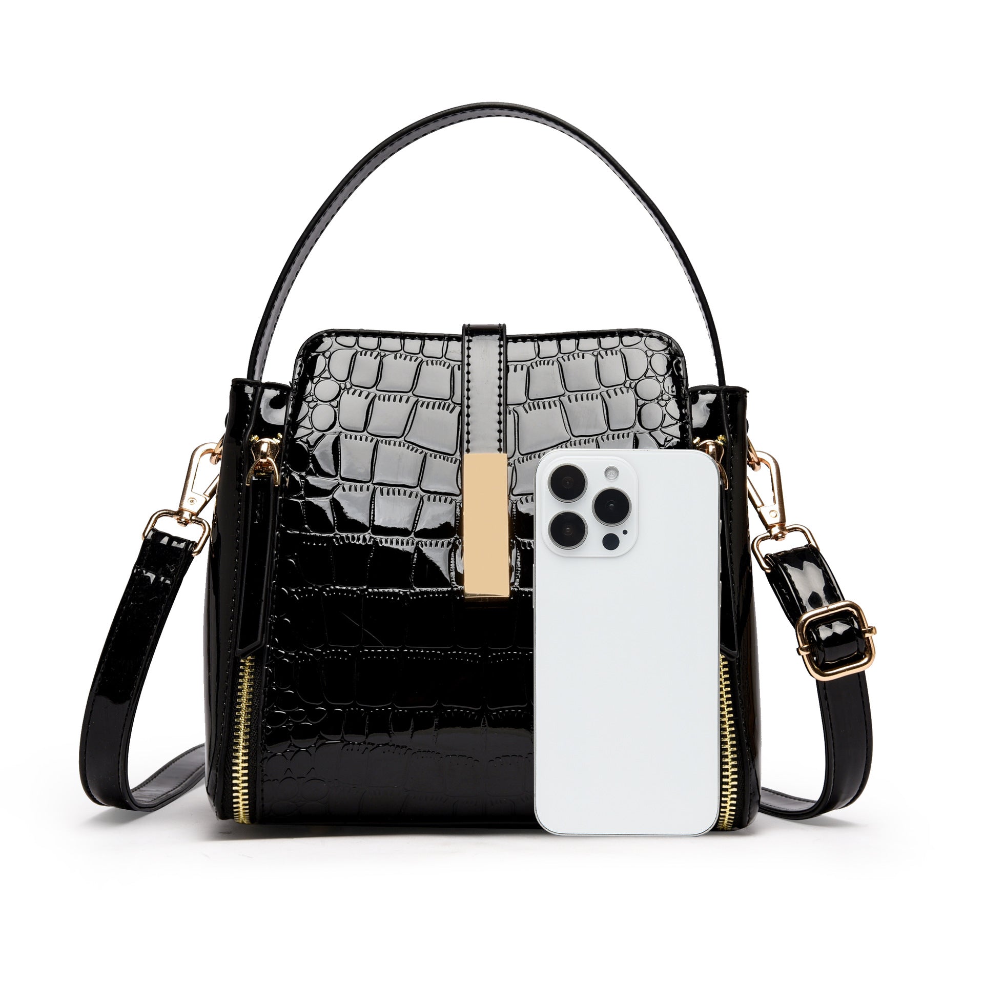 Womens Large-capacity Stylish One-shoulder Crossbody Bag