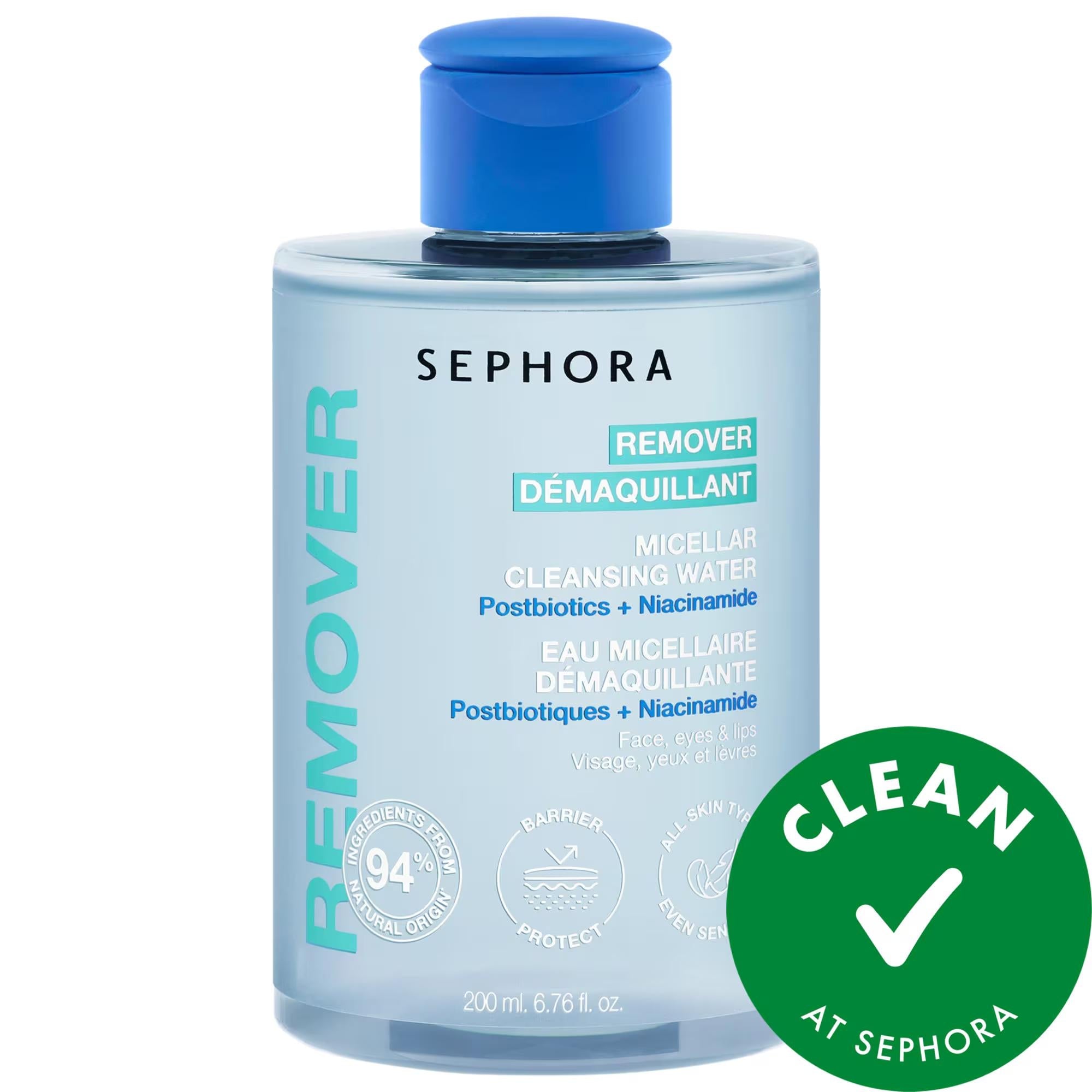 Drunk Elephant Micellar Cleansing Water With Postbiotics + Niacinamide - Gentle Makeup Remover & Hydrating Skincare for Normal, Dry, Combination & Oily Skin Types