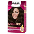 Palette Deluxe Coffee Brown Hair Dye: Long Lasting Color, 100% Grey Coverage, Natural Oils for Intense Shine
