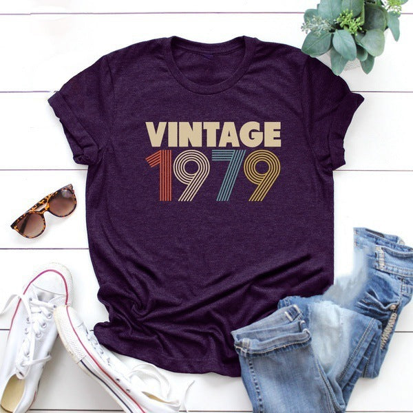 Women's Short Sleeve Cross-Border T-Shirt