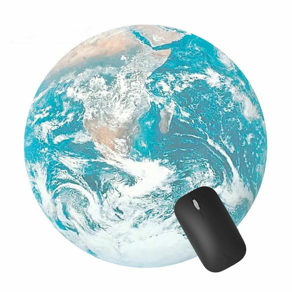 Round Gaming Mouse Pad for PC, Laptop, and Notebook - Non-Slip Mice Mat