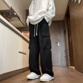 Wide-leg Straight Leg Long Pants