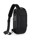 Men's Anti-theft Password Lock Chest Bag, Business Single-shoulder Crossbody Waist Bag, Portable Hand-held Small Bag, Logo Available Upon Request