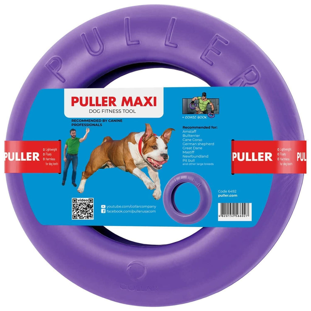Dog Ring Fetch Toy Large Dogs Maxi Size 1 Pc Purple