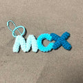 Wool Crochet Letter Pendant Keychain Kit