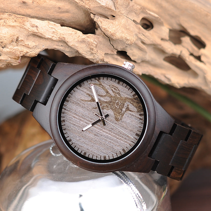 Wooden Watch Classic Analog Quartz Fashionable