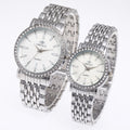 Mens And Womens Quartz Dress Couple Watches Business Gift