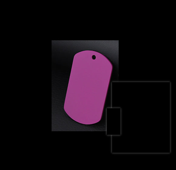 Stainless Steel Hang Tag Colored String Spray Paint Pet Dog Brand Dog Tag Color DIY Accessories