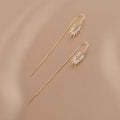 Rich Descendants Tassel Ear String Earrings