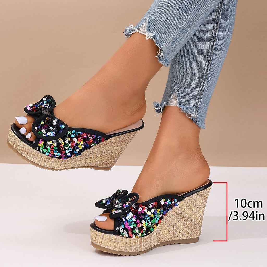 New Stylish Casual Versatile Slip-on Elevating Sandals With An Elegant Touch