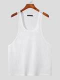 Solid Color Bottoming Shirt Outer Wear Casual Knitted I-shaped Vest