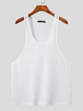 Solid Color Bottoming Shirt Outer Wear Casual Knitted I-shaped Vest